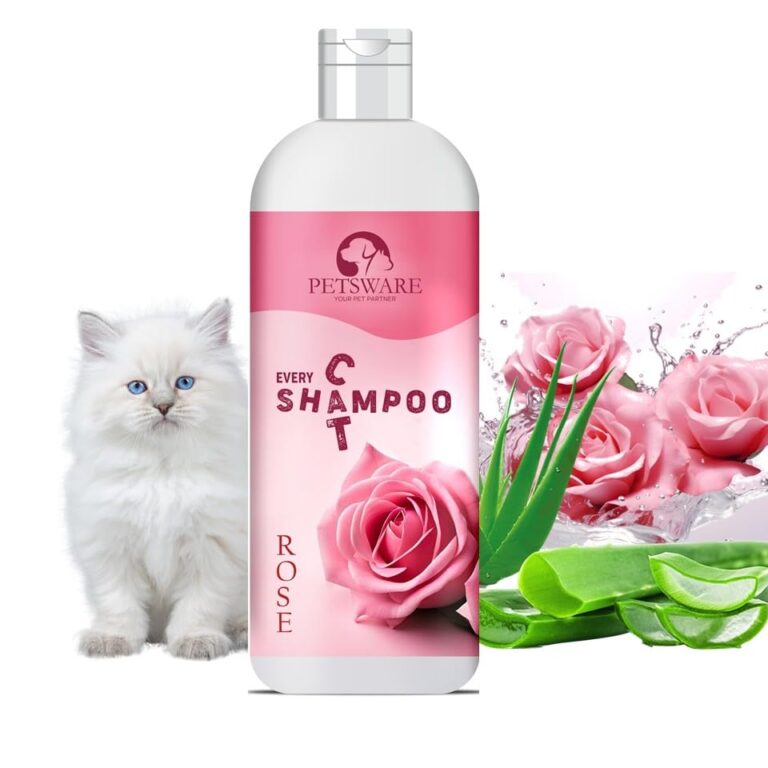 5 In 1 Cat Shampoo With Conditioner For Persian Cat All Cat Types Anti Fungalanti Itchingflea And Tickconditioninganti Bacterialanti Microbial 200 Ml Rose.jpg